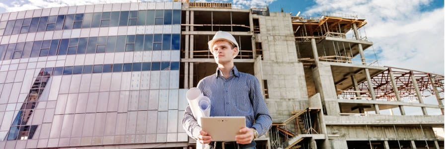 Engineer on a development site | Financial Information | Tiger Finance